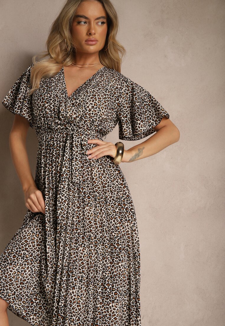 Rochie Gilinne Neagră cu alb