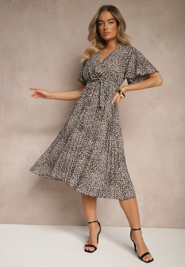 Rochie Gilinne Neagră cu alb