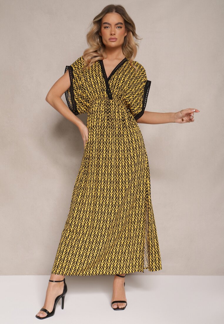 Rochie Lanadria Galbenă