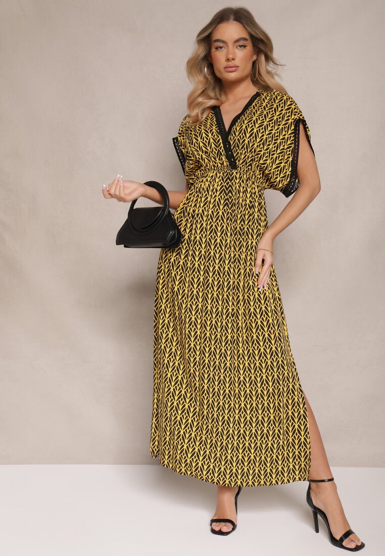 Rochie Lanadria Galbenă