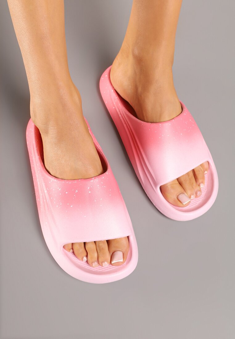 Papuci Setanira Roz cu fucsia