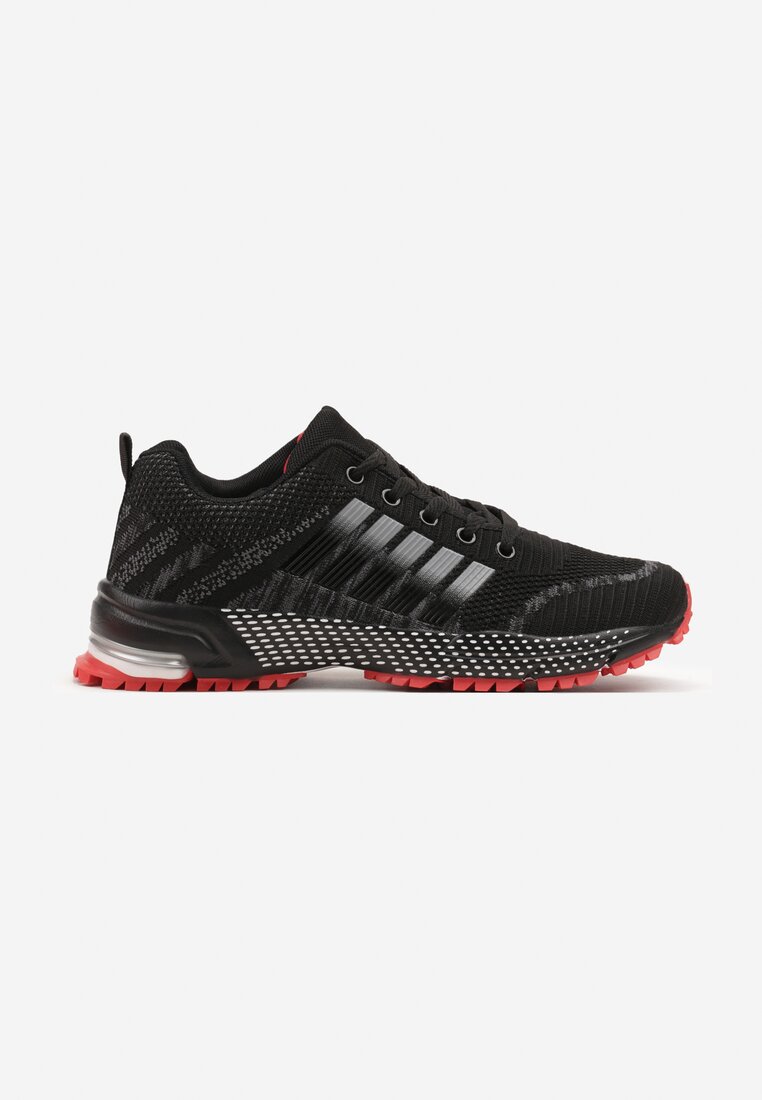 Sneakers Luricca Negru cu roșu