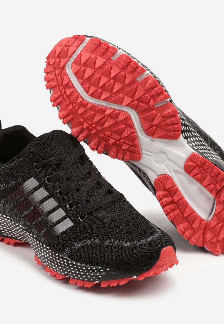 Sneakers Luricca Negru cu roșu