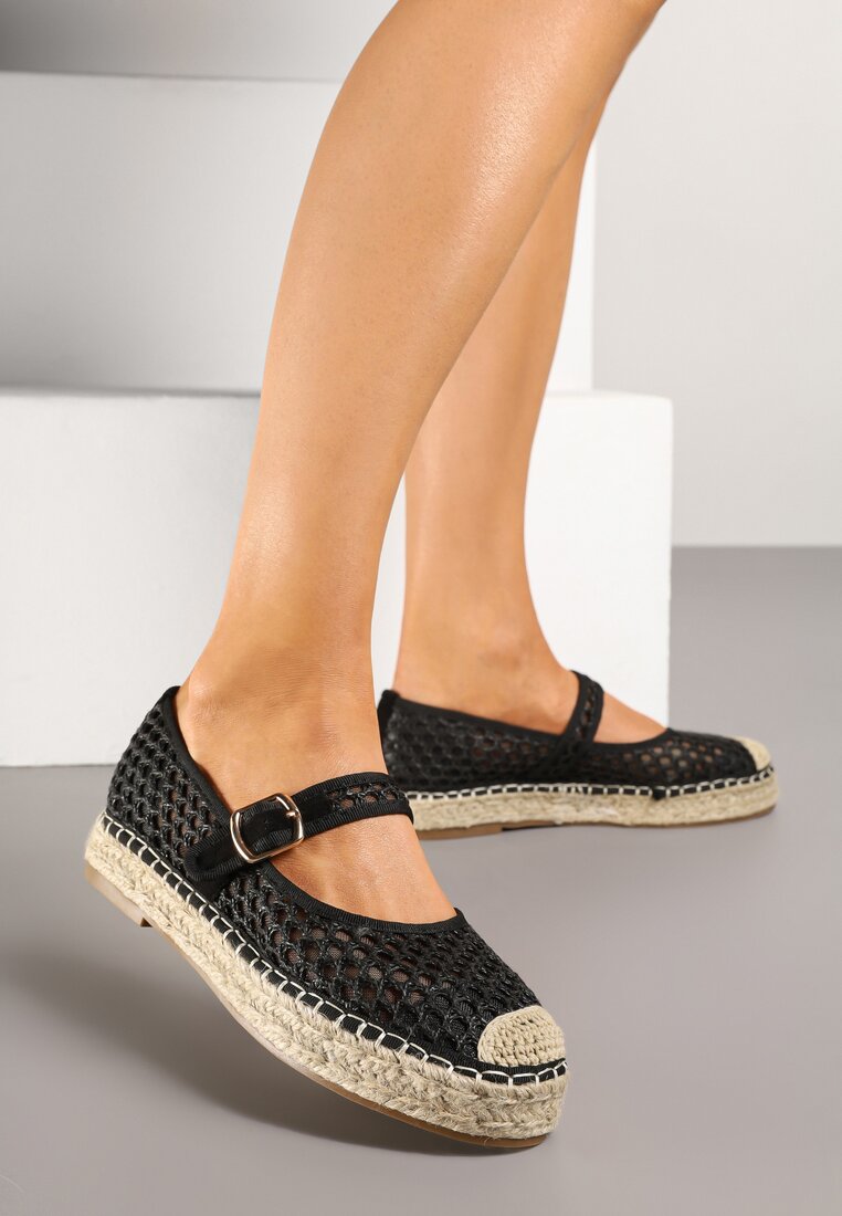 Espadrile Geniffia Negre