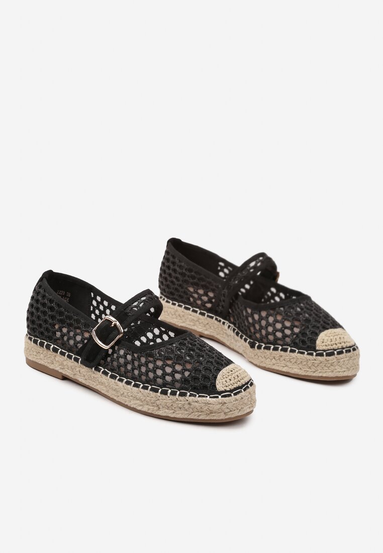 Espadrile Geniffia Negre