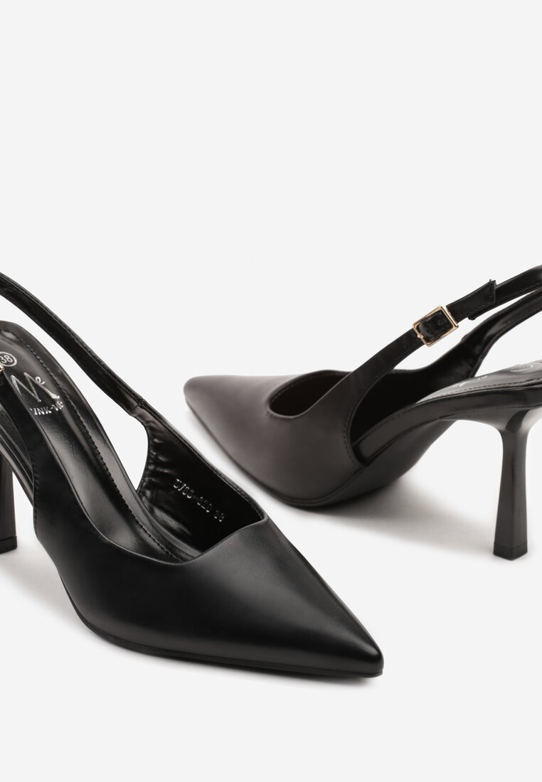 Pantofi stiletto Saniffia Negri