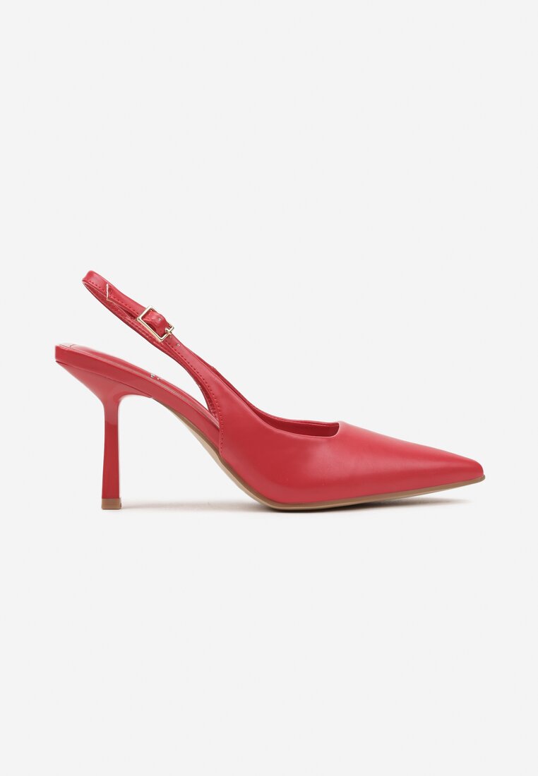 Pantofi stiletto Saniffia Roșii