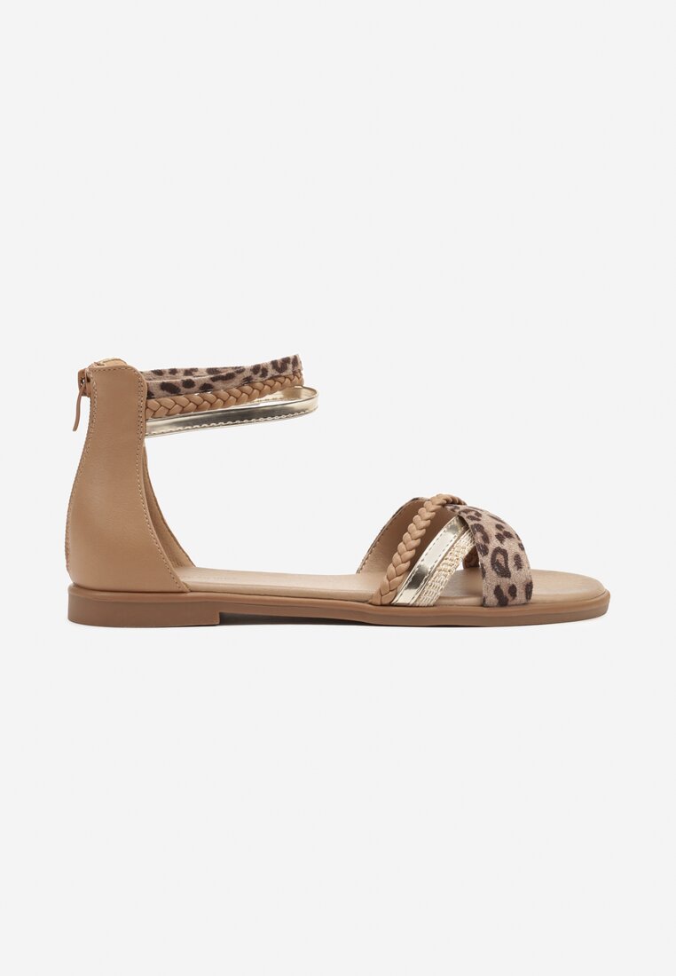Sandale Luriosha Imprimeu leopard