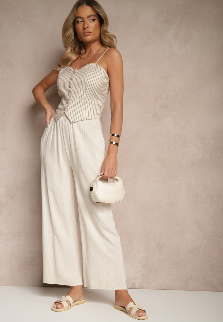 Pantaloni Sanitria Bej