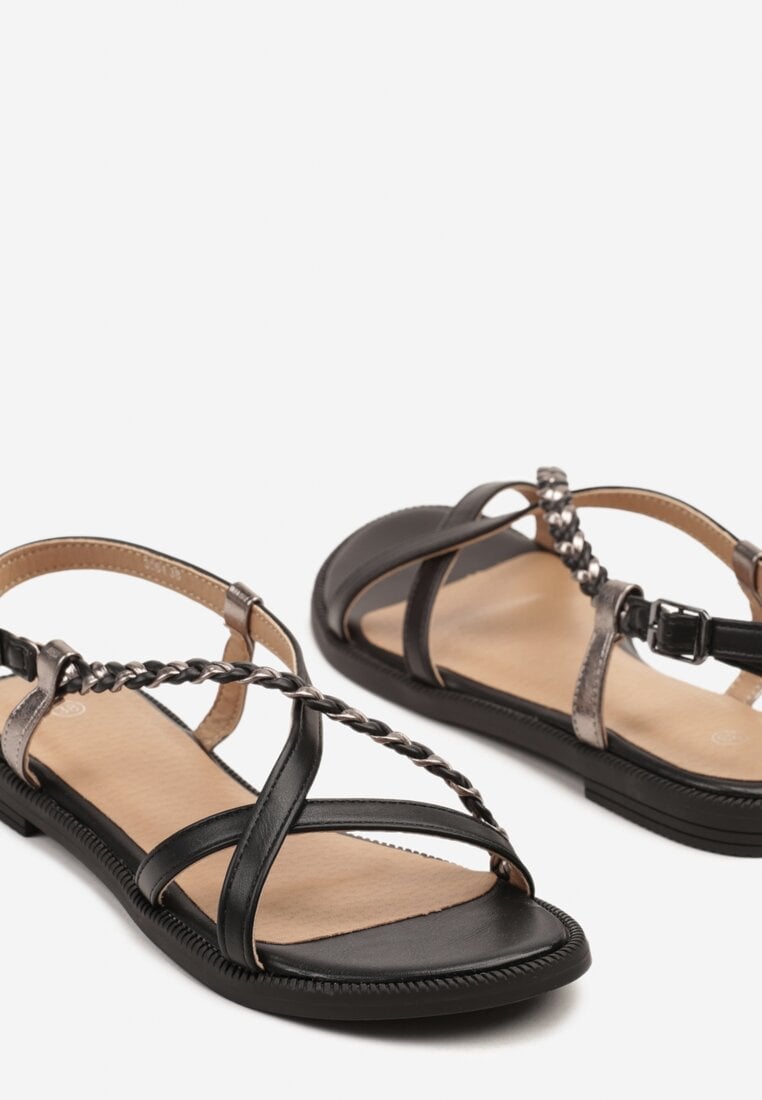 Sandale Sanitea Negre