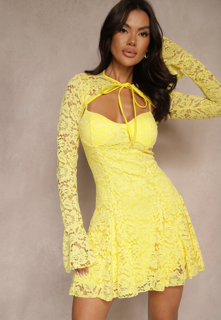 Rochie Nelfedi Galbenă