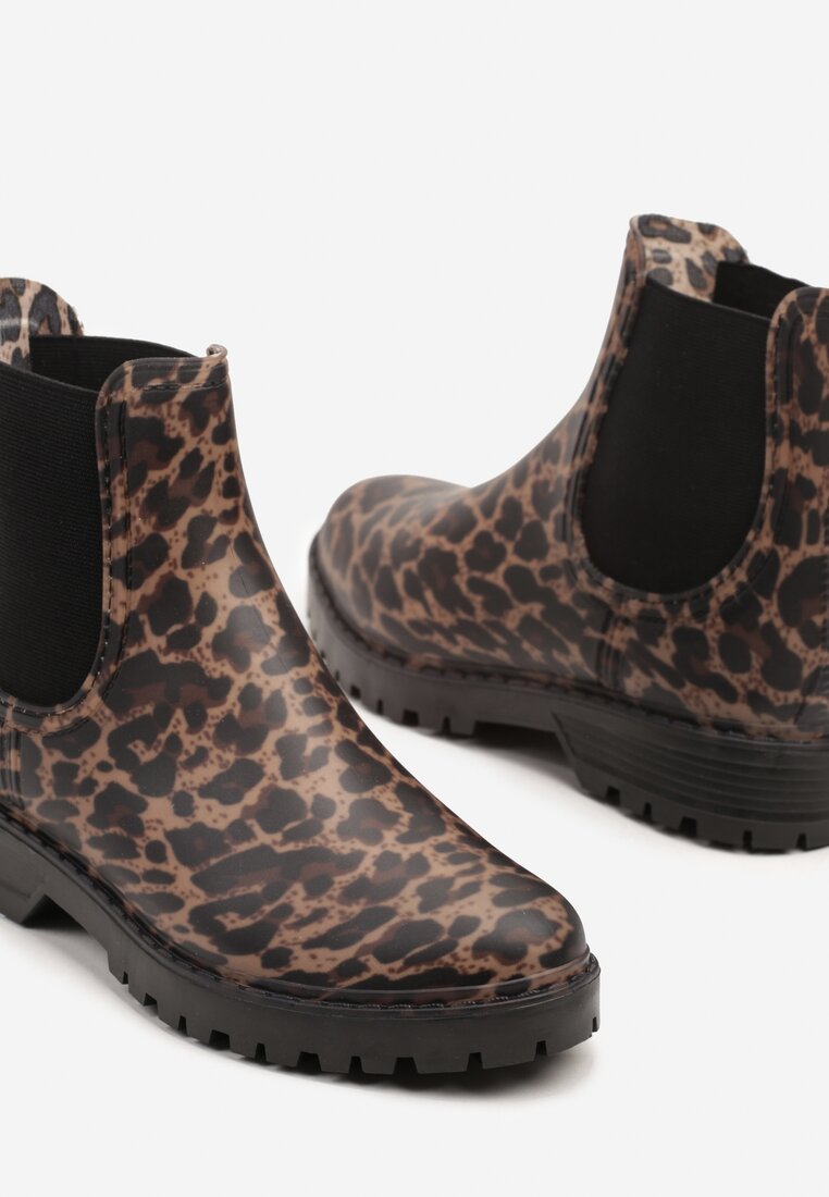 Cizme de cauciuc  Sarela Imprimeu leopard
