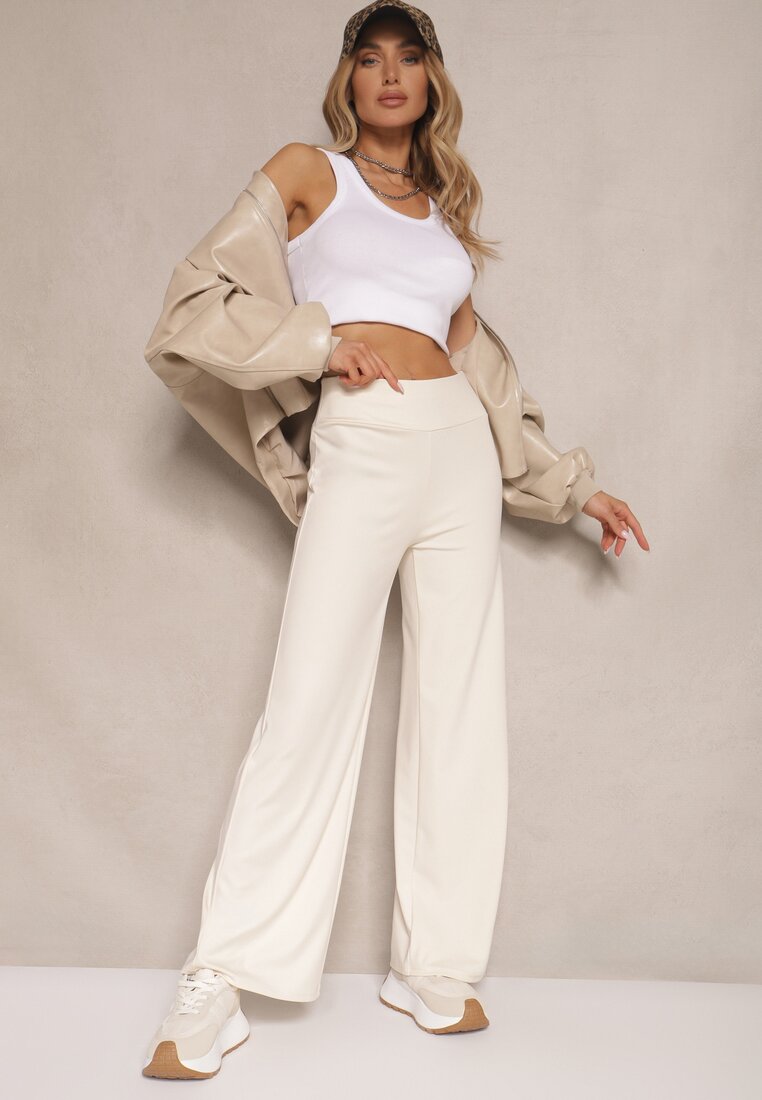 Pantaloni Efleria Bej deschis