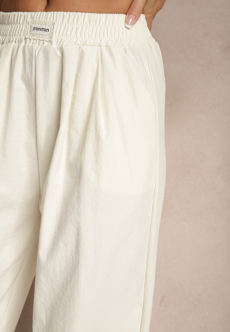 Pantaloni Naneriela Bej deschis