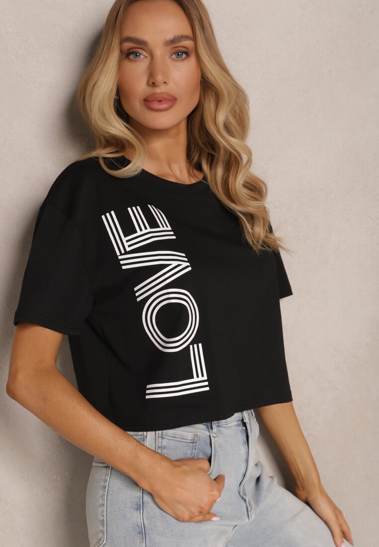 T-shirt Sannovia Negru