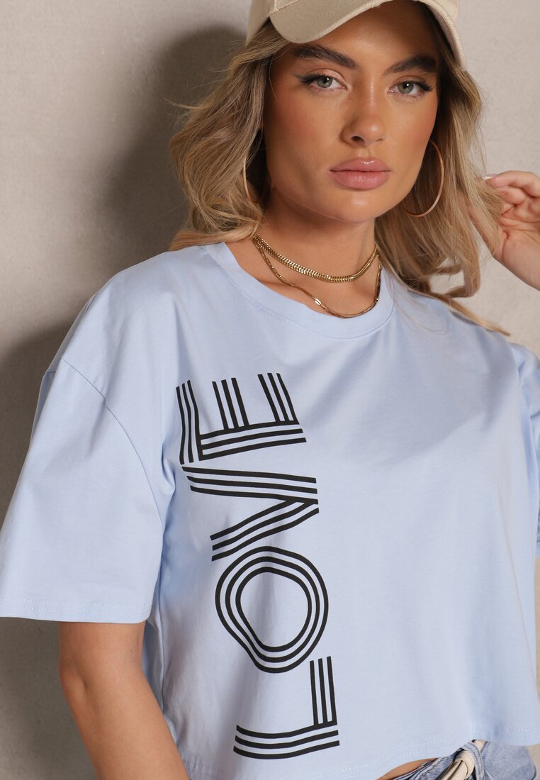 T-shirt Sannovia Albastru