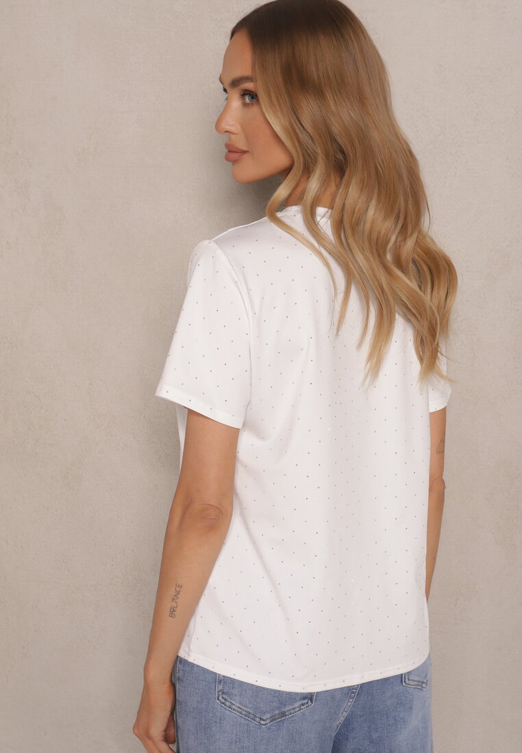 T-shirt Sanelisea Alb