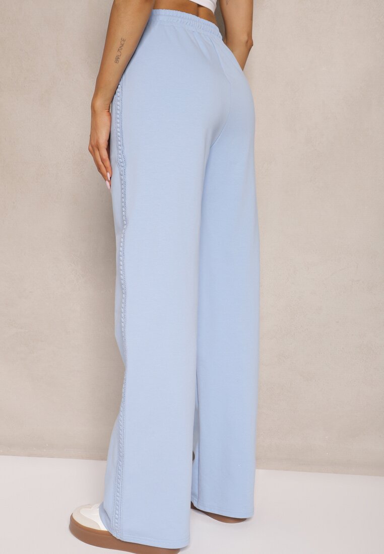 Pantaloni Pillorra Albastru deschis