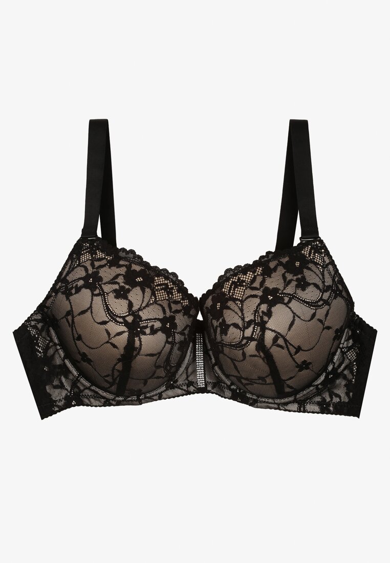 Sutien Katielle Negru cu bej