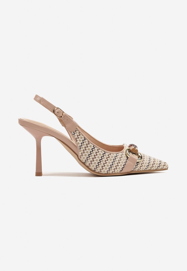 Pantofi stiletto Avenis Bej