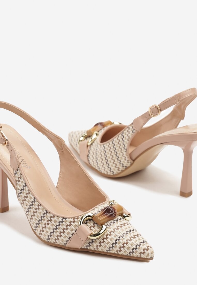 Pantofi stiletto Avenis Bej