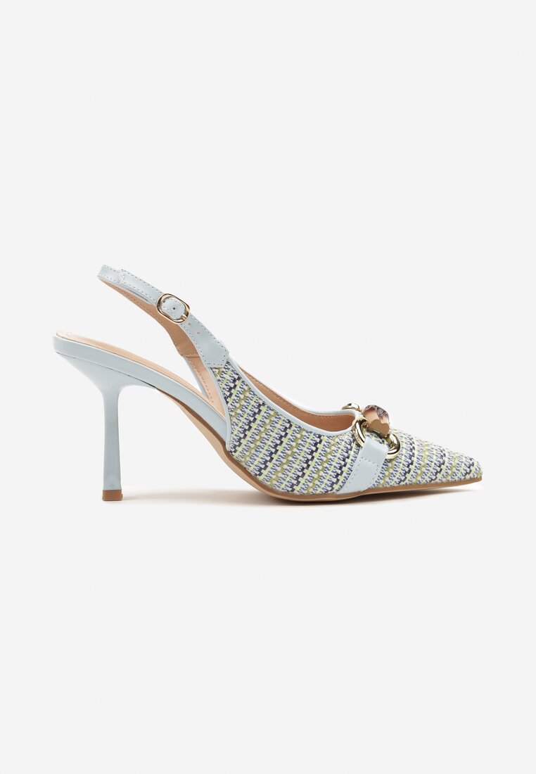 Pantofi stiletto Avenis Albaștri
