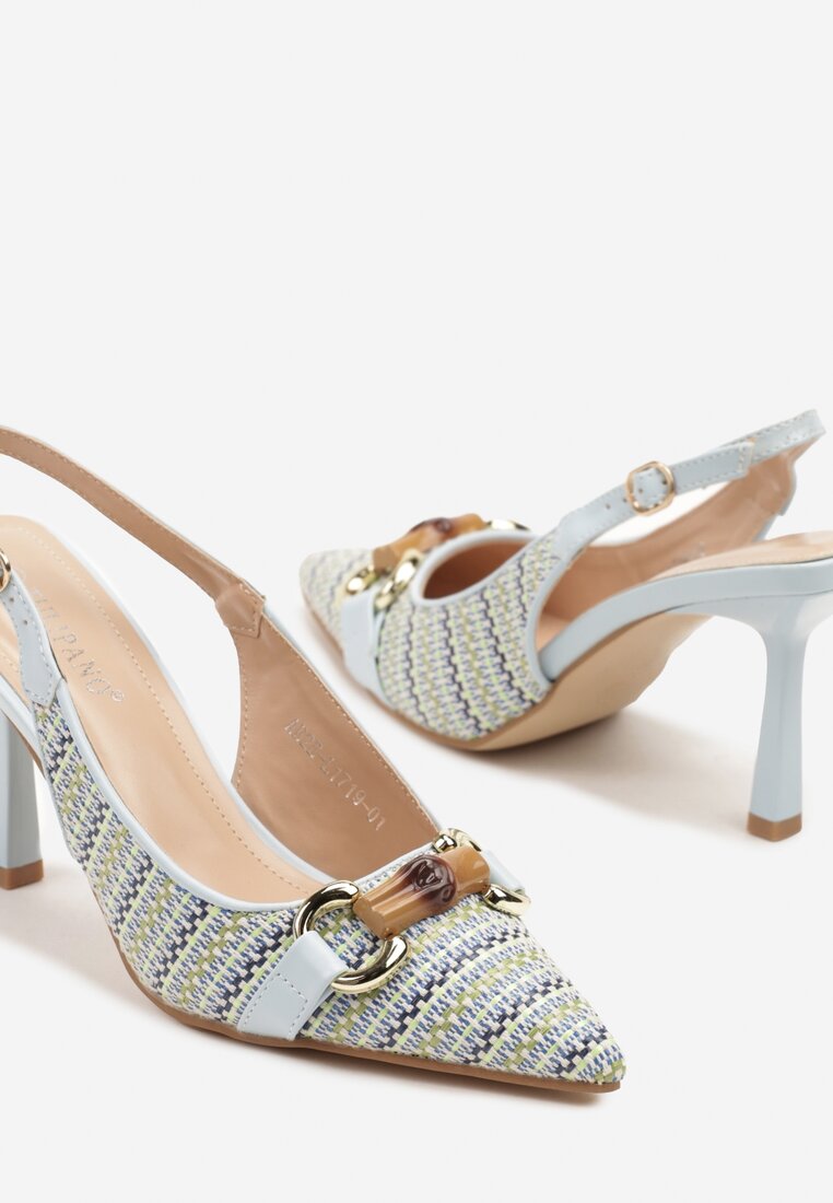 Pantofi stiletto Avenis Albaștri