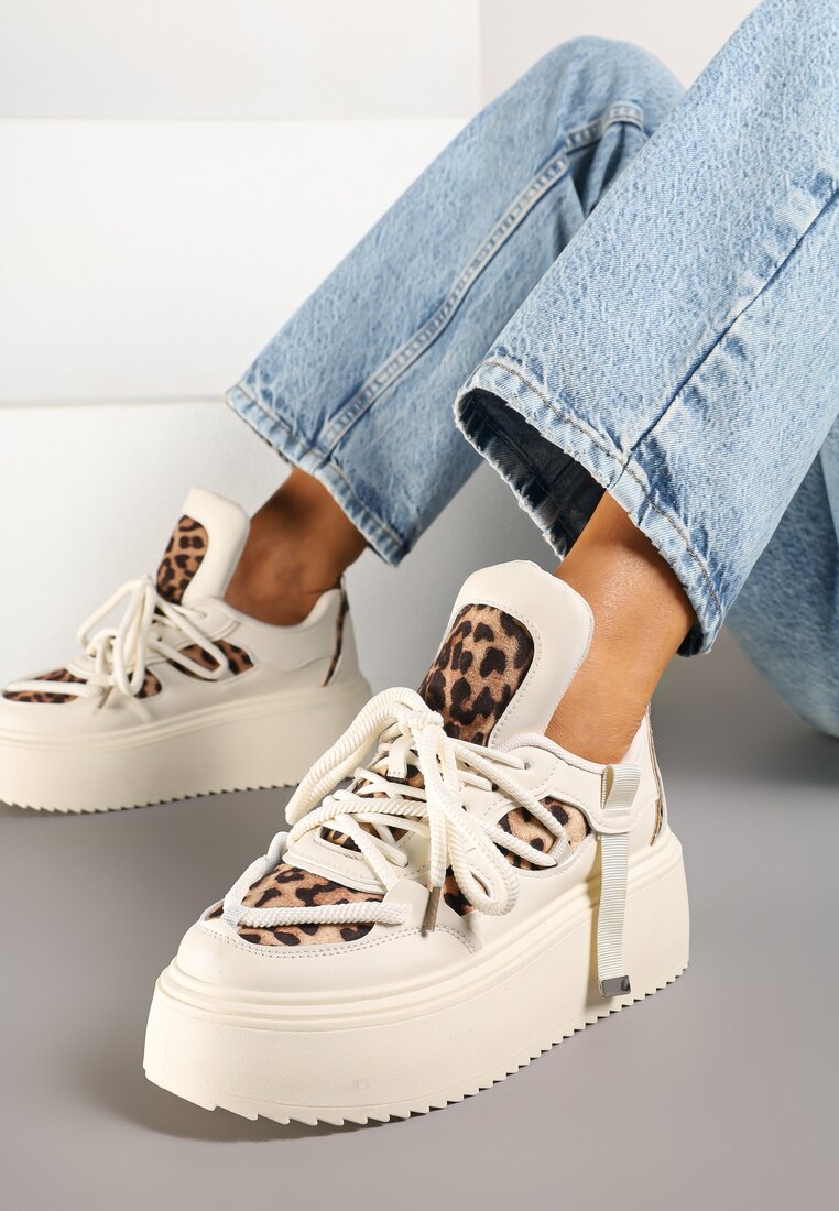 Sneakers Vilvia Imprimeu leopard