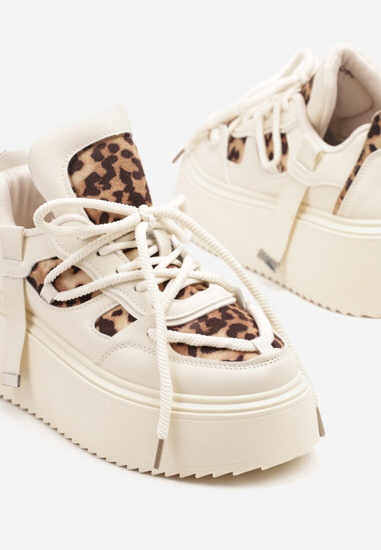 Sneakers Vilvia Imprimeu leopard