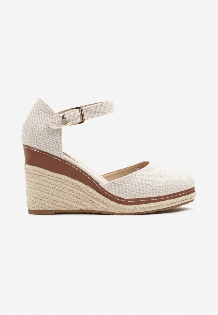 Pantofi cu toc Alathria Bej