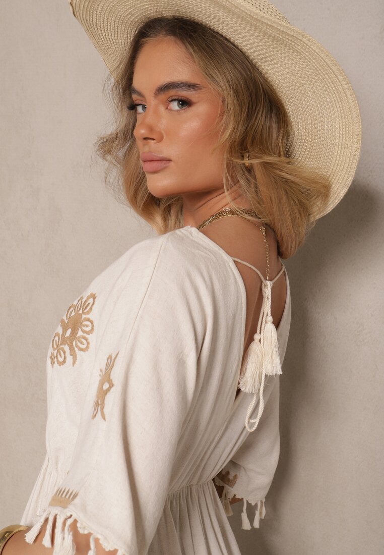 Rochie Deselira Bej