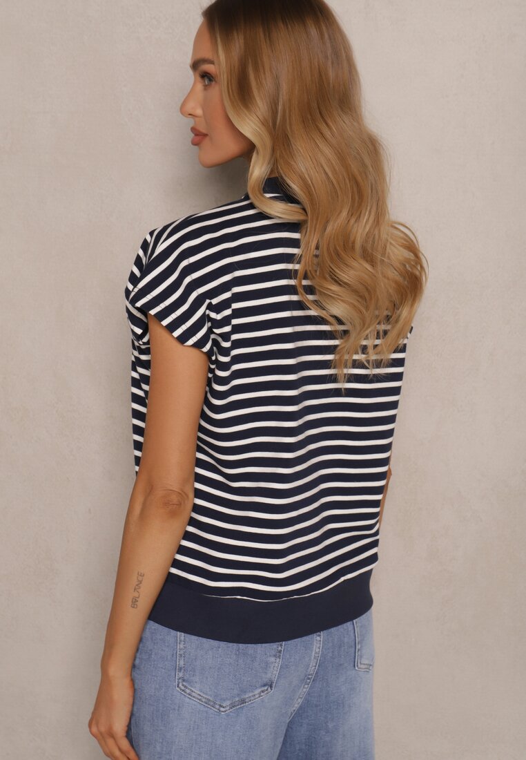 T-shirt Nuriselle Bleumarin