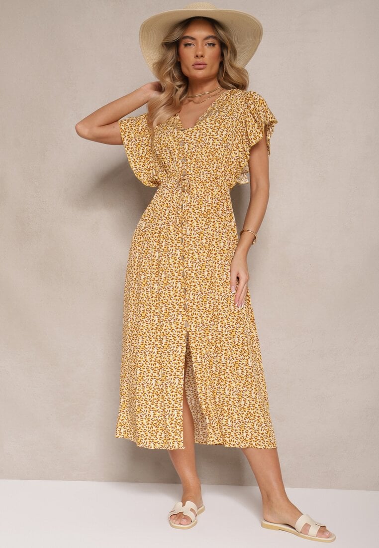 Rochie Aluvellae Galbenă