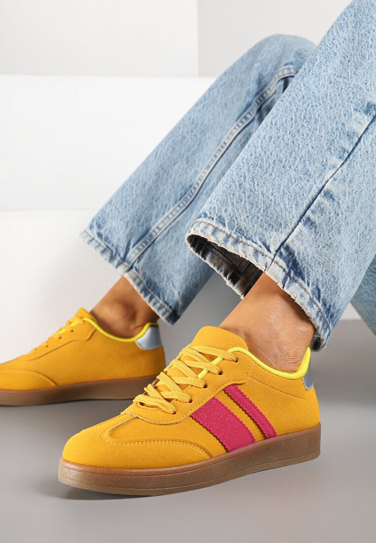 Sneakers Amolana Portocalii