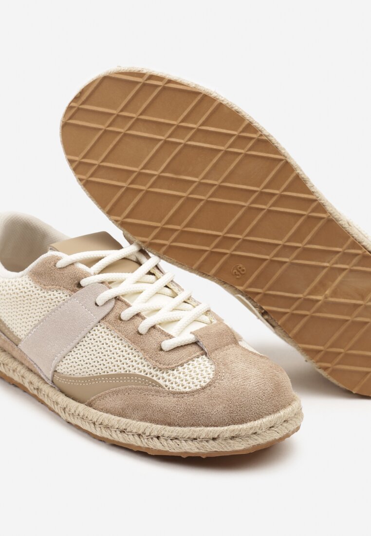 Sneakers Grelloti Bej închis