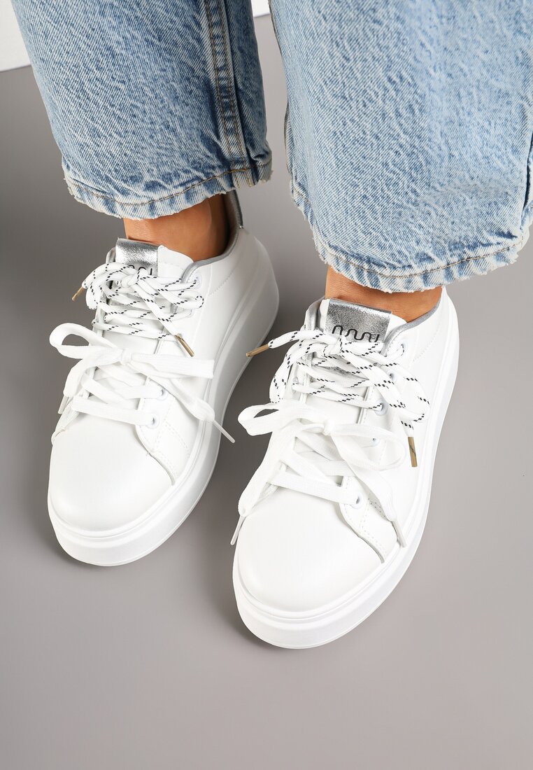 Sneakers Zdivoria Argintii