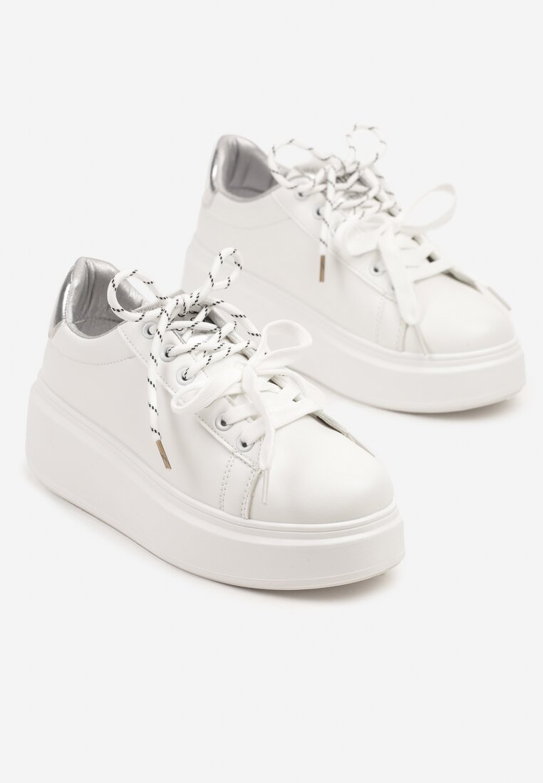 Sneakers Zdivoria Argintii