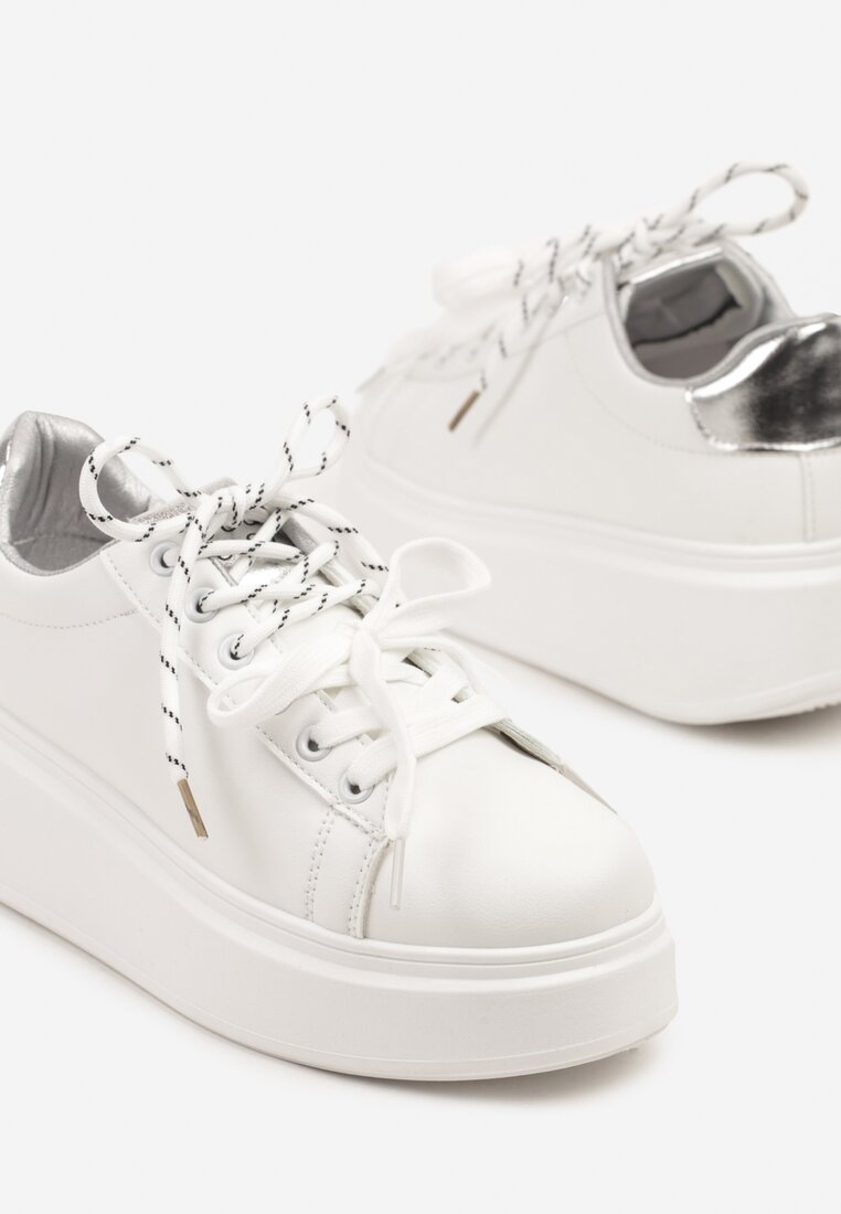Sneakers Zdivoria Argintii