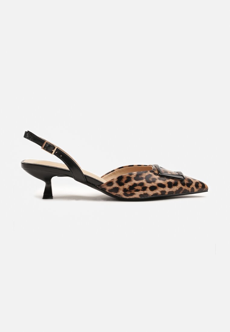 Sandale Lavloti Imprimeu leopard