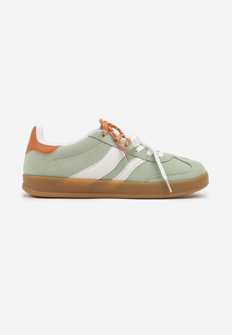 Sneakers Lorlevia Verde cu alb