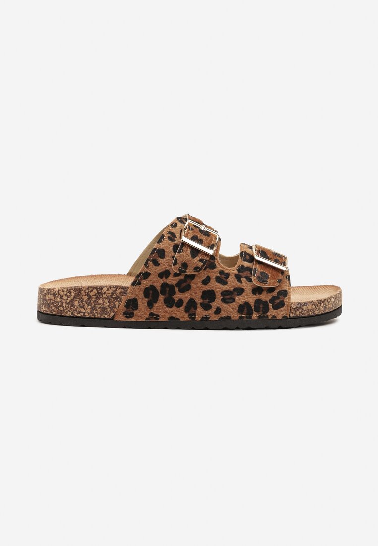 Papuci Virlevia Imprimeu leopard