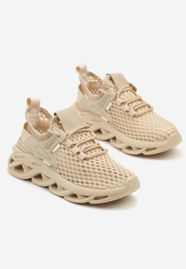 Sneakers Teliriella Bej închis
