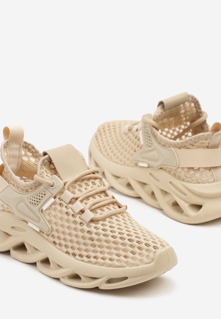 Sneakers Teliriella Bej închis