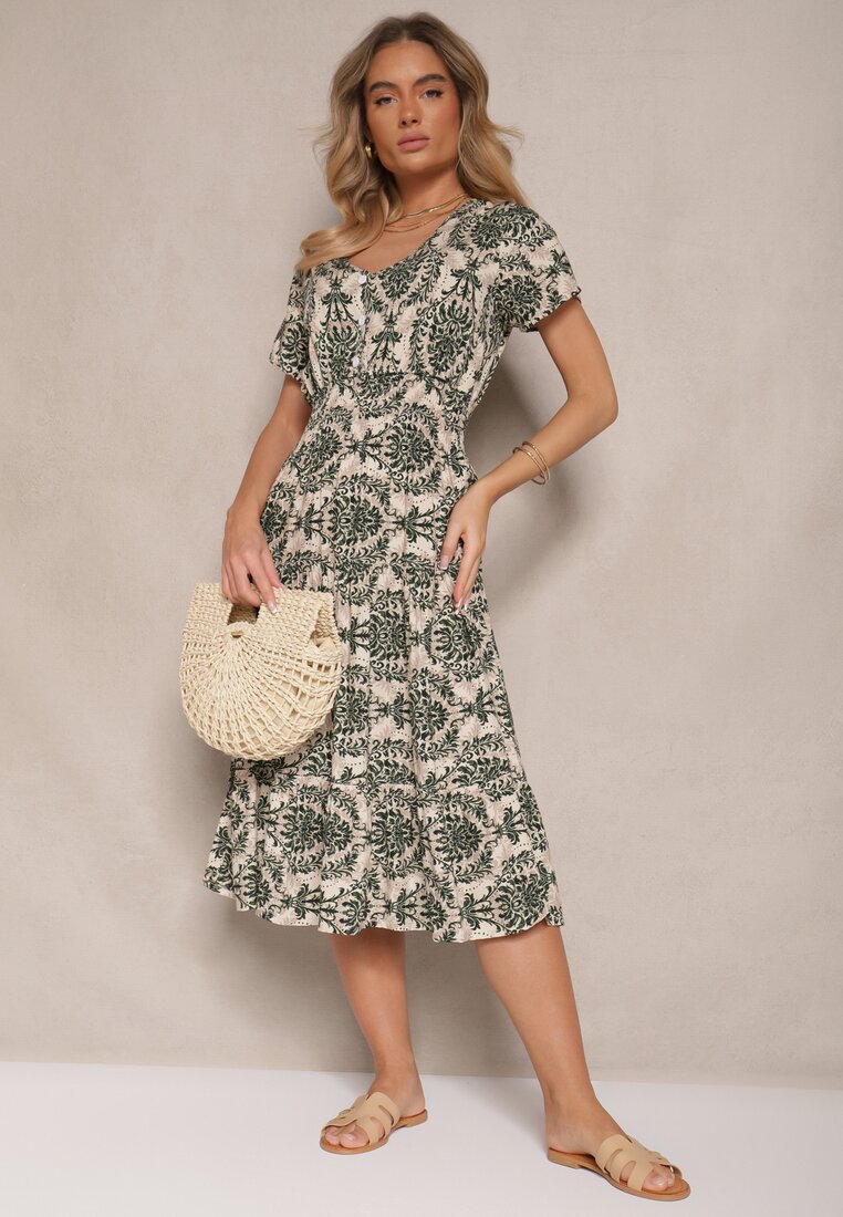 Rochie Desanita Verde închis