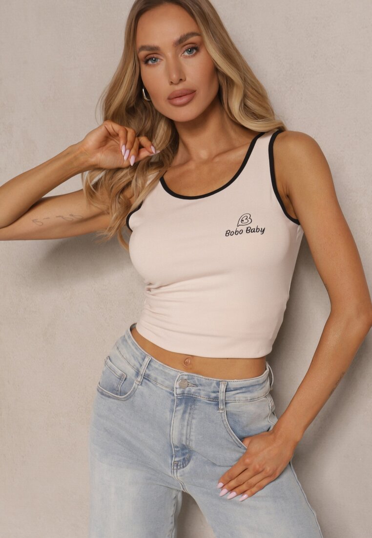 Top Amotia Bej deschis