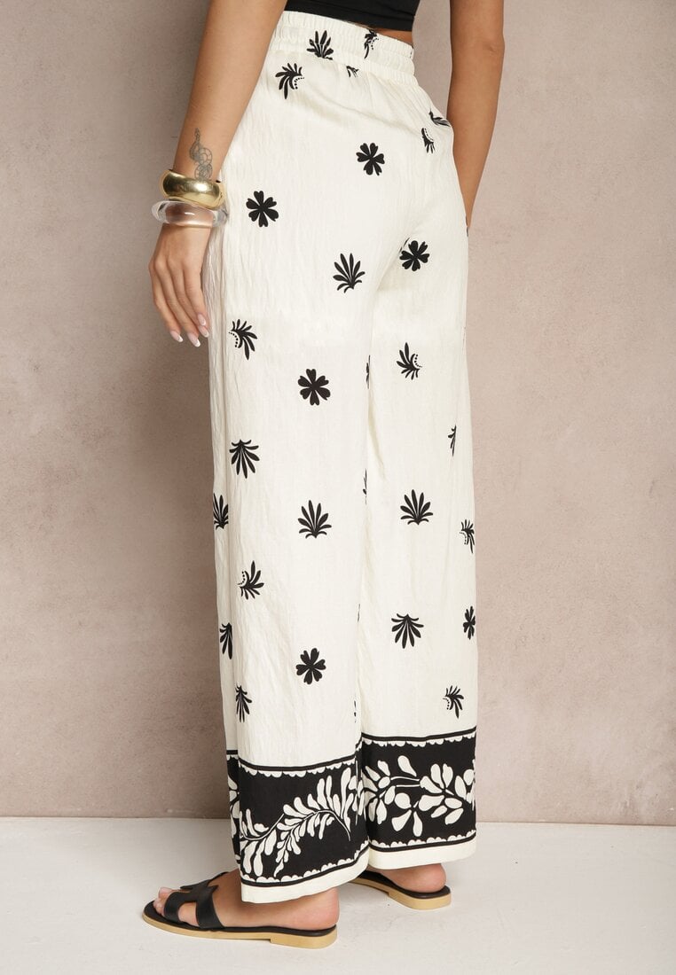 Pantaloni Nimilassa Bej deschis