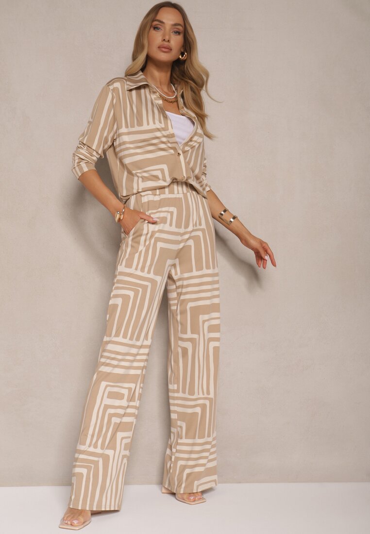 Pantaloni Adiriva Bej