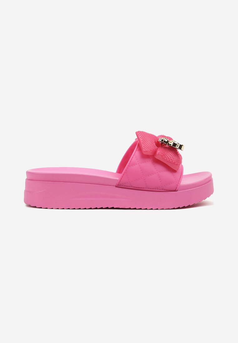 Papuci Evelseli Fucsia