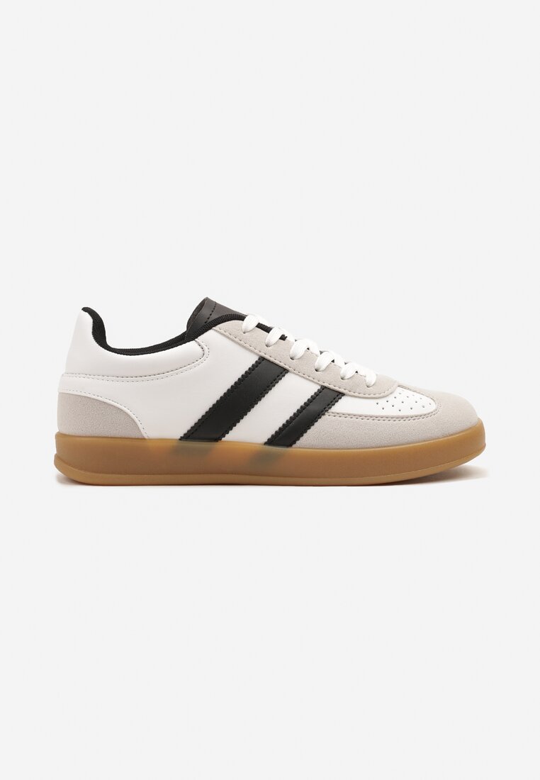 Sneakers Ivelfia Alb cu negru