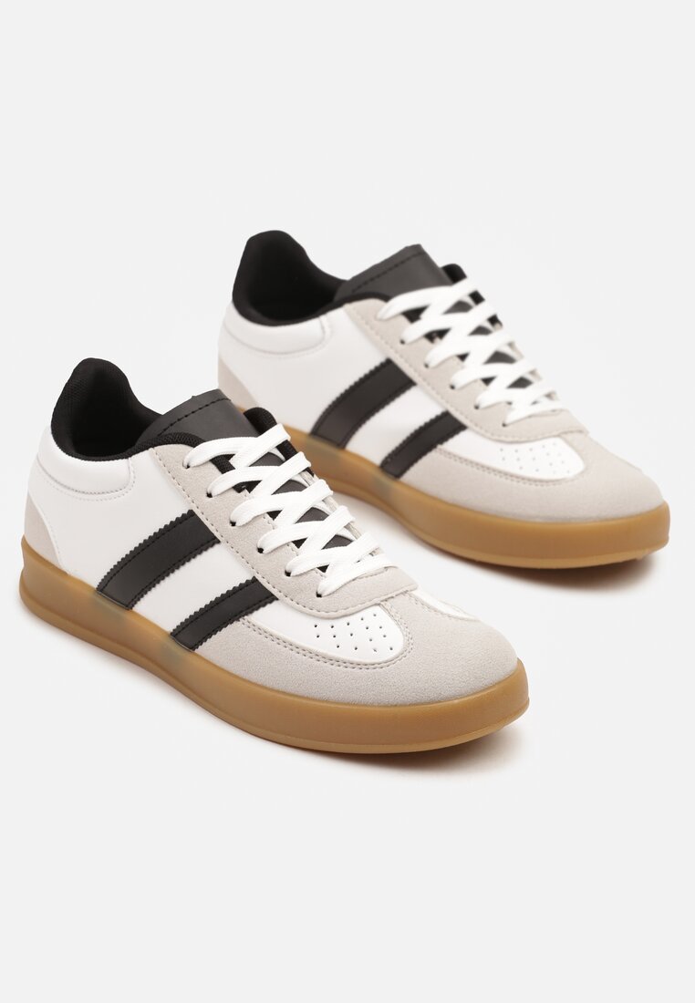 Sneakers Ivelfia Alb cu negru